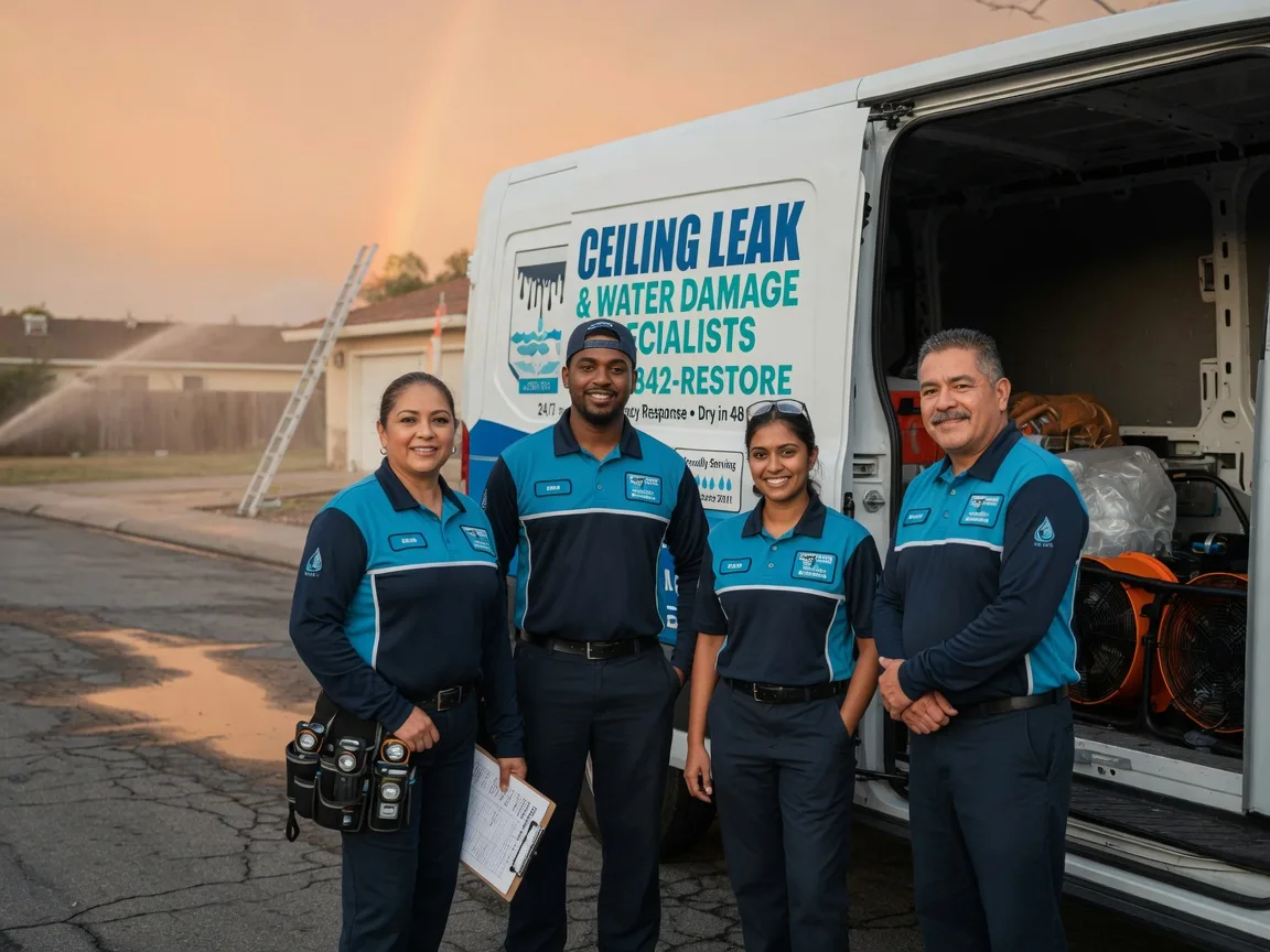 Ceiling Leak Cleanup company in Westlake, LA